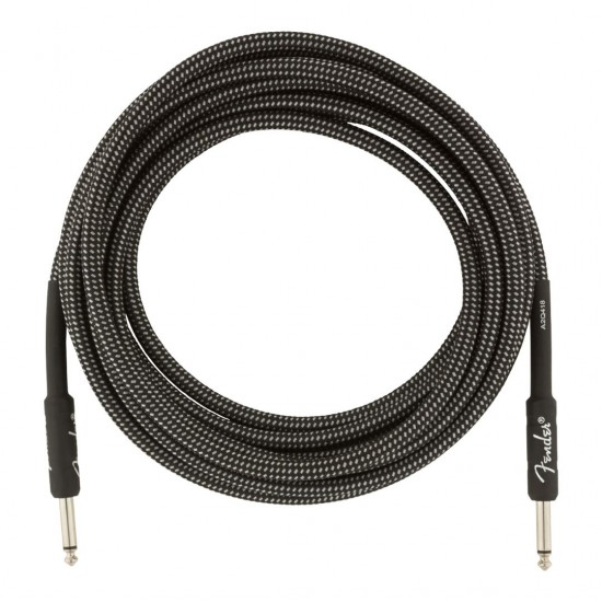 Fender 0990820065 15Ft Professional Series Tweed Instrument Cable - Black Fender 0990820065 15Ft Professional Series Tweed Instrument Cable - Black