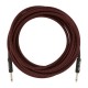 Fender 0990820067 18.6Ft Professional Series Tweed Instrument Cable - Red Tweed Fender 0990820067 18.6Ft Professional Series Tweed Instrument Cable - Red Tweed