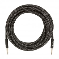 Fender 0990820071 25Ft Professional Series Tweed Instrument Cable - Gray Tweed