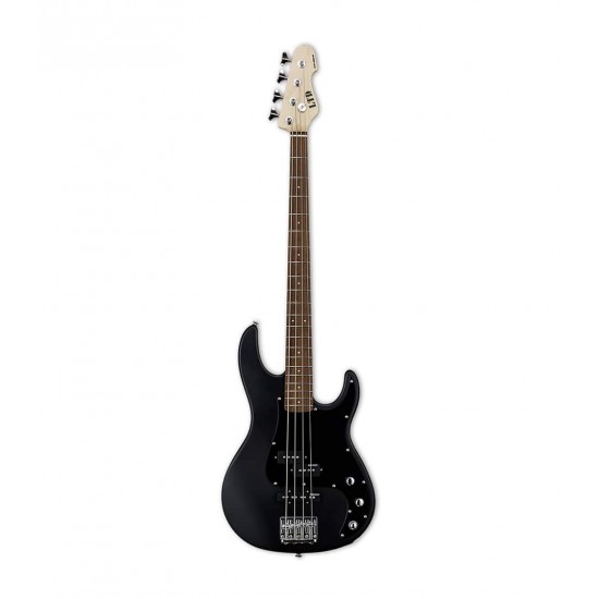 ESP LTD AP-204  4-String Bass, Black Satin 