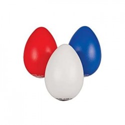 Latin Percussion LPR001BD48I Lpr Plastic Egg Shakers Assortedt Disp Box
