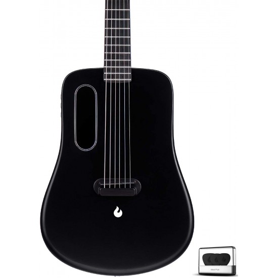 Lava ME2 Freeboost Semi Acoustic Guitar-Black