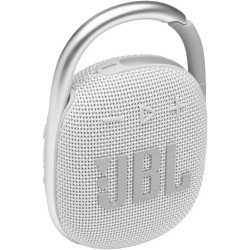 JBL Clip 4 Portable Bluetooth Speaker White