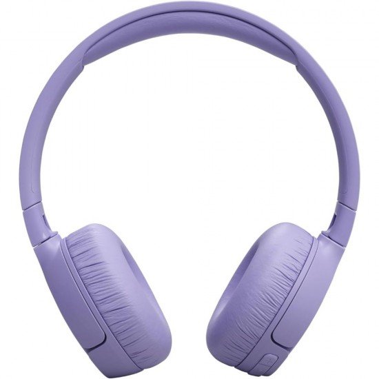 JBL Tune 670 NC Adaptive Noise Cancelling Wireless On-Ear Headphones Purple