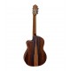 ORTEGA Private Room 4/4 Slim Neck Nylon String Guitar, Includes Deluxe Gig Bag & Suede Leather Strap