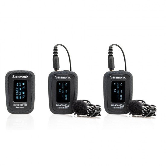 Saramonic Blink500 Pro B2(TX+TX+RX) Wireless Microphone System Saramonic Blink500 Pro B2(TX+TX+RX) Wireless Microphone System