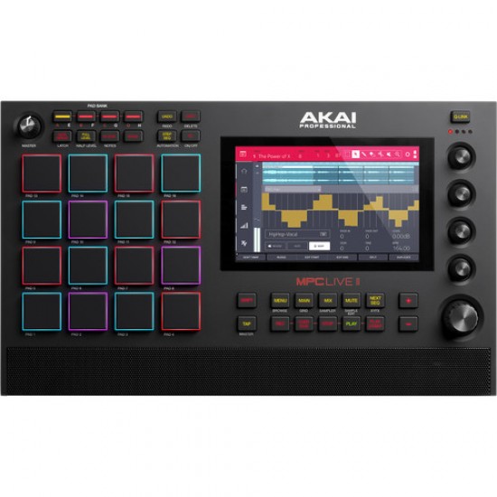 Akai Professional MPC Live 2 Standalone Music Production Center with Built-In Monitors and CV/Gate I/O Akai Professional MPC Live 2 Standalone Music Production Center with Built-In Monitors and CV/Gate I/O