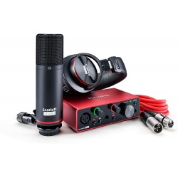 Focusrite Scarlett Solo Studio 3rd Gen Recording Bundle