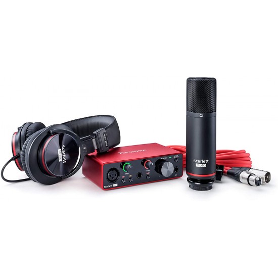 Focusrite Scarlett Solo Studio 3rd Gen Recording Bundle