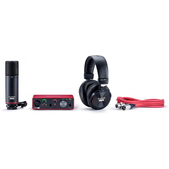 Focusrite Scarlett Solo Studio 3rd Gen Recording Bundle Focusrite Scarlett Solo Studio 3rd Gen Recording Bundle