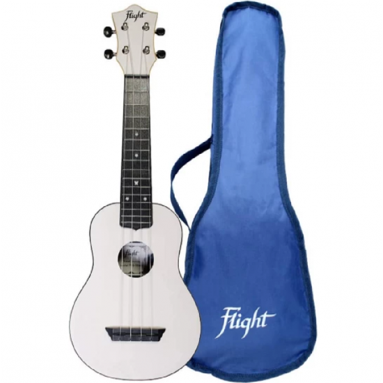 Flight TUS35  Travel Soprano Ukulele-White