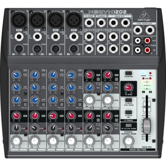 Behringer XENYX 1202 12-Channel Audio Mixer Behringer XENYX 1202 12-Channel Audio Mixer