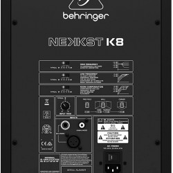 Behringer Nekkst K8 8-inch Powered Studio Monitor (Pair)