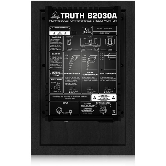 Behringer Truth B2030A 6.75 inch Powered Studio Monitor Behringer Truth B2030A 6.75 inch Powered Studio Monitor