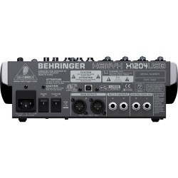 Behringer Xenyx X1204USB Mixer with USB and Effects