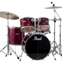 PEARL EXX725SP/C760 Export Standard 5pc Drums With 830 Series ( Without Hardware) - Burgundy Finish