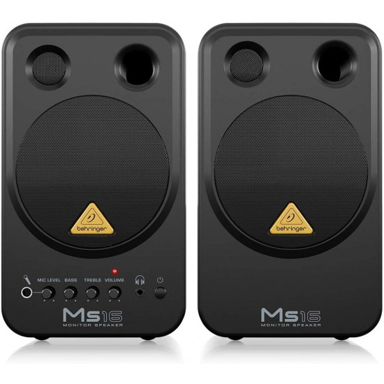 Behringer MS16 16-watt Powered Monitor System Behringer MS16 16-watt Powered Monitor System
