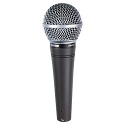 Shure SM48-LC Cardioid Dynamic Vocal Microphone