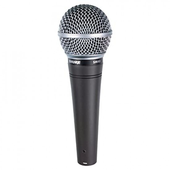 Shure SM48-LC Cardioid Dynamic Vocal Microphone