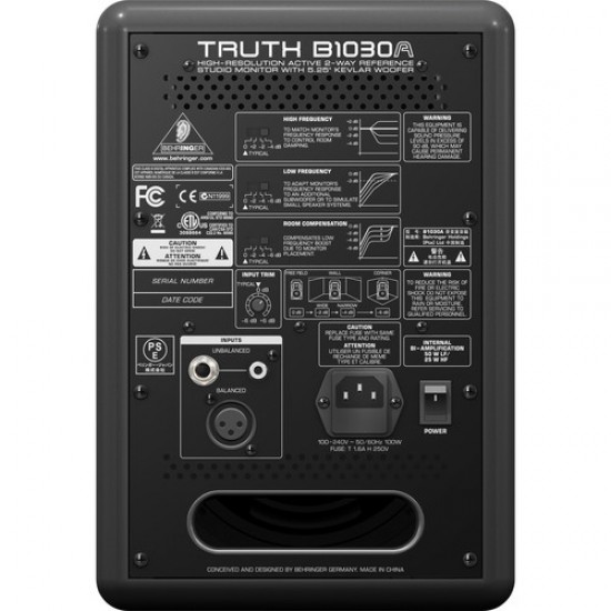 Behringer Truth B1030A 5.25 inch Powered Studio Monitor