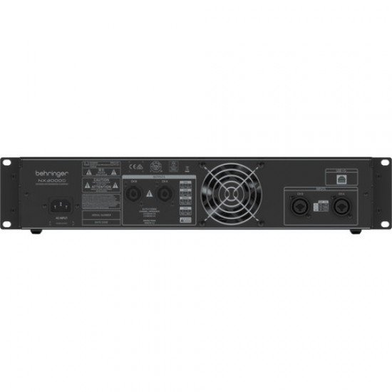 Behringer NX3000D Power Amplifier with DSP