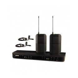 Shure - BLX188UK/CVLX-K14  Combo Dual System With 2X CVL Lavlier Microphone