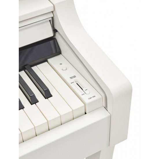 Yamaha CSP-150 White Clavinova Digital Piano with Piano Bench ( Display Unit)