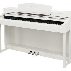 Yamaha CSP-170 White Clavinova Digital Piano with Free Piano Bench