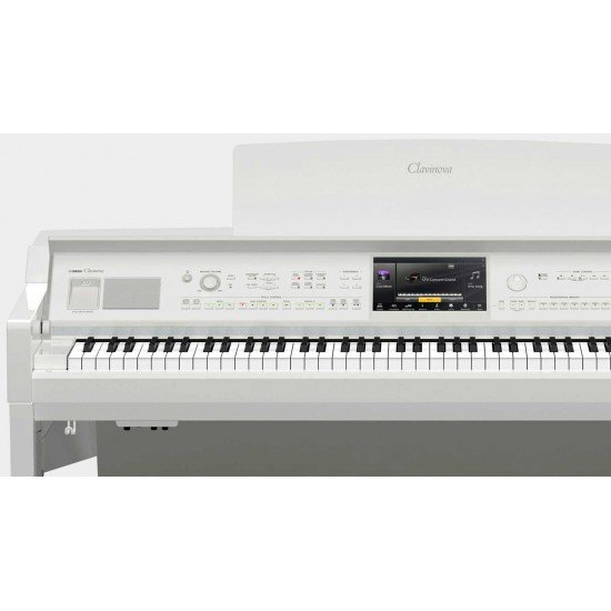 Yamaha Clavinova CVP-809 Digital Piano - Polished White