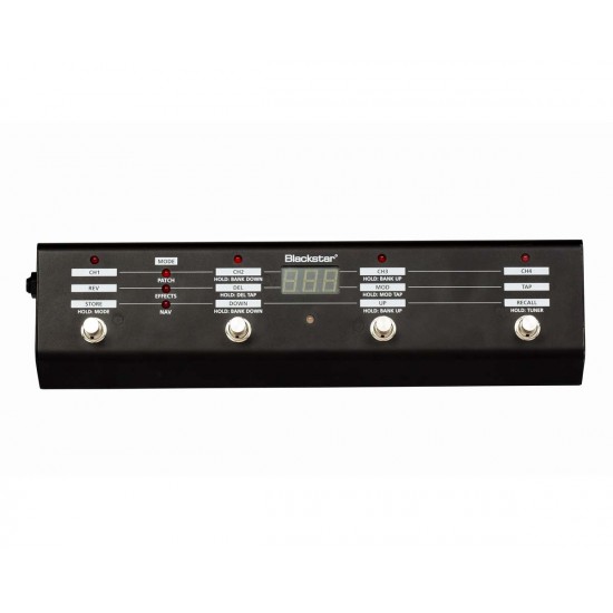 BLACKSTAR FS:10 - 4 Button Footcontroller For All ID:TVP And Silverline Series BLACKSTAR FS:10 - 4 Button Footcontroller For All ID:TVP And Silverline Series