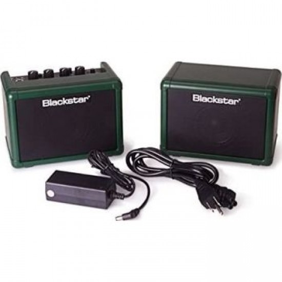BlackStar Fly3 Stereo Pack - 6 Watt 2 X 3" Green Combo Amp With Extension Speaker Limited Edition