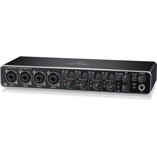 Behringer UMC404HD USB Audio Interface Behringer UMC404HD USB Audio Interface