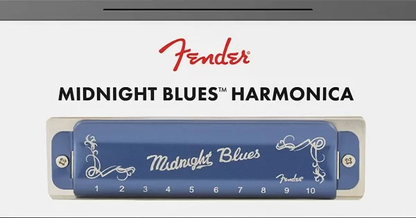 Fender midnight discount blues harmonica