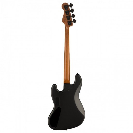 Fender 0370456510 Squier FSR Contemporary Active Jazz Bass® HH Roasted Maple Fingerboard Flat Electric Guitar - Black Fender 0370456510 Squier FSR Contemporary Active Jazz Bass® HH Roasted Maple Fingerboard Flat Electric Guitar - Black