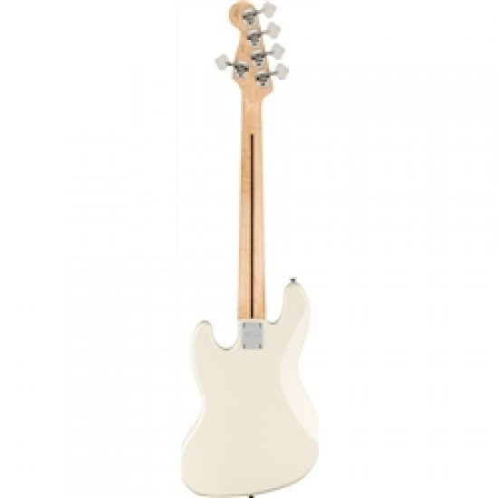 Fender 0378652505 Squier Affinity Jazz Bass Electric Guitar V MN WPG - Olympic White Fender 0378652505 Squier Affinity Jazz Bass Electric Guitar V MN WPG - Olympic White