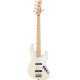 Fender 0378652505 Squier Affinity Jazz Bass Electric Guitar V MN WPG - Olympic White Fender 0378652505 Squier Affinity Jazz Bass Electric Guitar V MN WPG - Olympic White