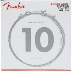 Fender 0733150406 - 3150R Original Bullets Pure Nickel Electric  Guitar Strings - .010-.046 Regular