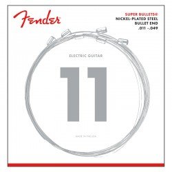 Fender 0733250403 -3250M 11-49 Super Bullets Electric Guitar Strings - Guages