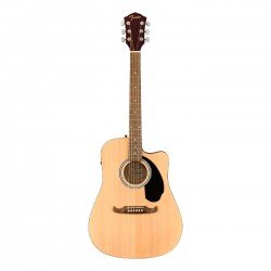 Fender 0971113221 - FA-125CE Dreadnought Acoustic Guitar with Walnut Fingerboard - Natural    