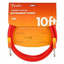 Fender 0990810200 - 10" Ombre Instrument Cable - Tequila Sunrise