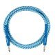 Fender 0990820902 Icicle Holiday Cable 10ft - Blue