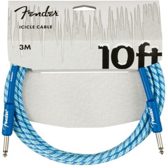 Fender 0990820902 Icicle Holiday Cable 10ft - Blue