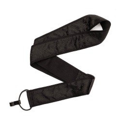 D'Addario 20T01CL Woven 2" Classical Guitar Strap - Black Satin  