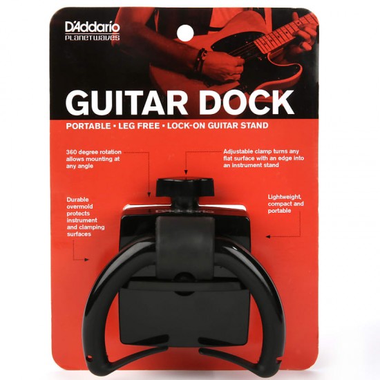 D'Addario PW-GD-01 Planet Waves Guitar Dock Portable Instrument Support 