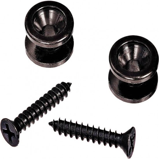 D'Addario PWEP102 Planet Waves Black End Pin For Bass & Guitars - Pair D'Addario PWEP102 Planet Waves Black End Pin For Bass & Guitars - Pair