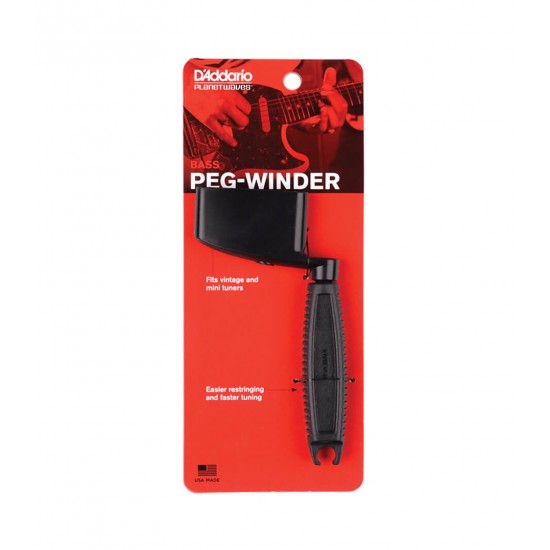 D'Addario PWPW1B Planet Waves Bass Guitar Ergonomic Peg Winder D'Addario PWPW1B Planet Waves Bass Guitar Ergonomic Peg Winder