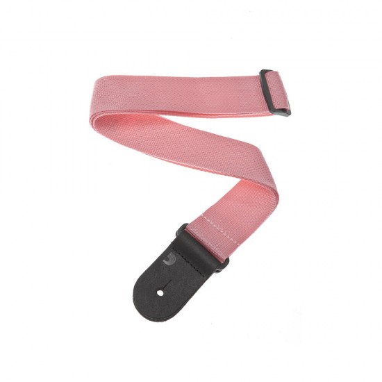 D'Addario PWS106 Polypropylene Pink 50mm Guitar Strap D'Addario PWS106 Polypropylene Pink 50mm Guitar Strap