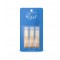 D'Addario RJB0330 Royal Alto Sax Reeds - Strength 3.0 (3-Pack)
