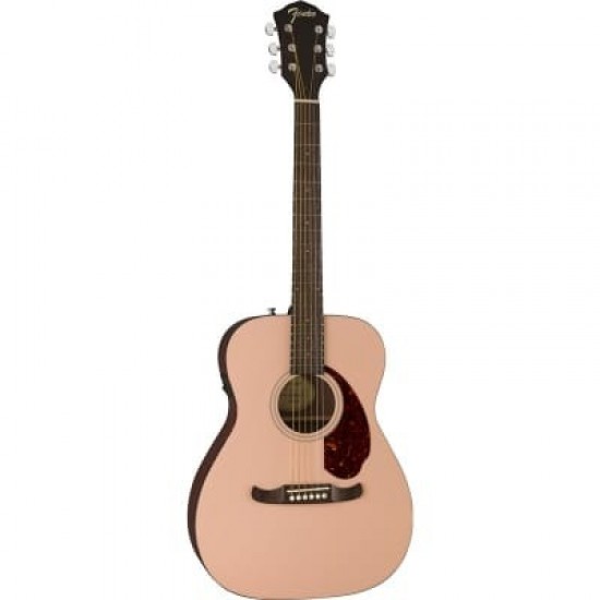 Fender 0971252556 FSR Limited Edition FA-230E Concert Electro Acoustic Guitar - Shell Pink 