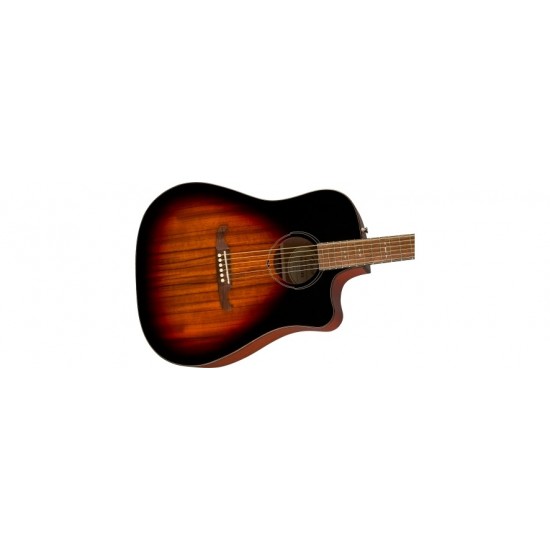 Fender 0971313050 Limited Edition FA-325CE Dao Exotic Electro Acoustic Guitar - 3-Tone Sunburst